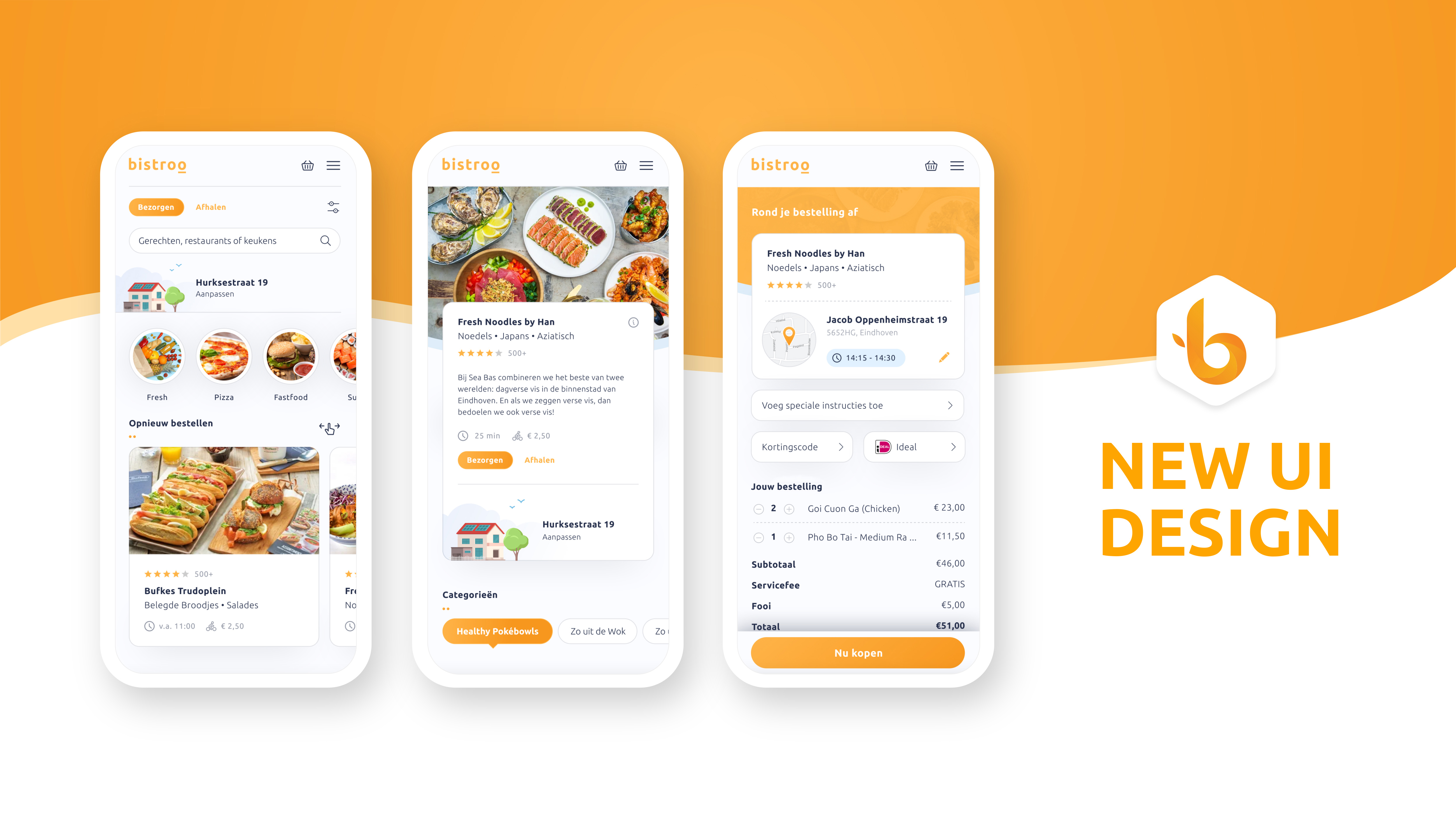 The Bistroo UI & UX update